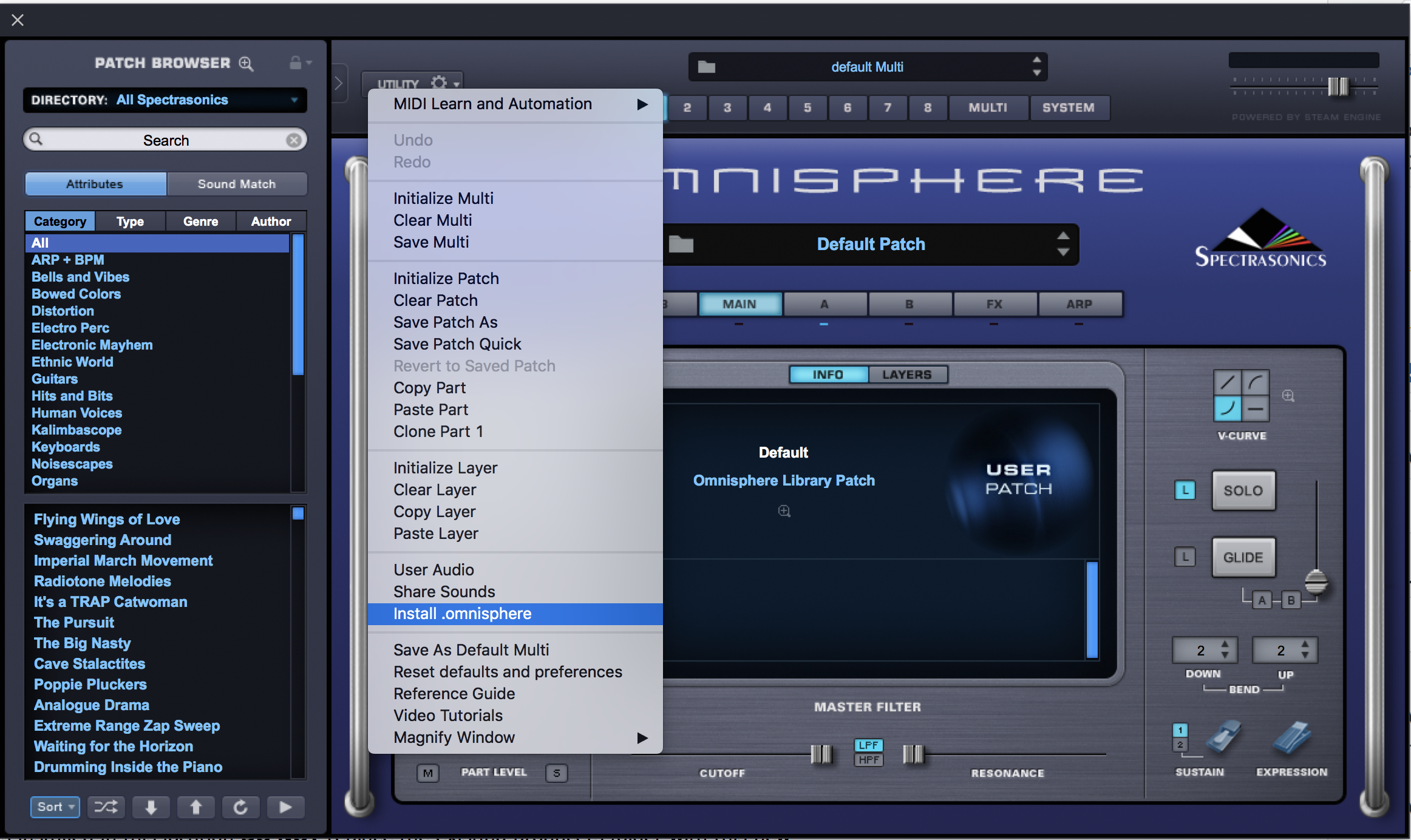 Omnisphere 2. 5 include 2. 0